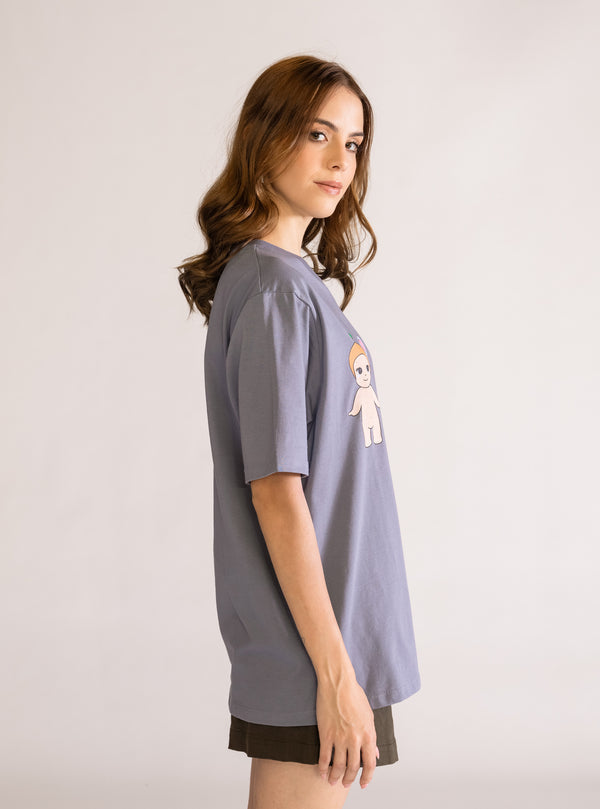 Sxnny Babe, Playera, Azul Claro
