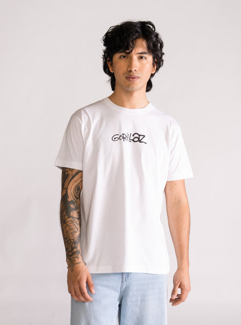Gorillaz - The Last Supper Playera, Blanco