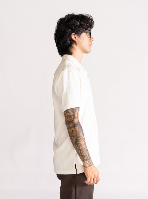 One Last Time Camisa, Blanco Hueso