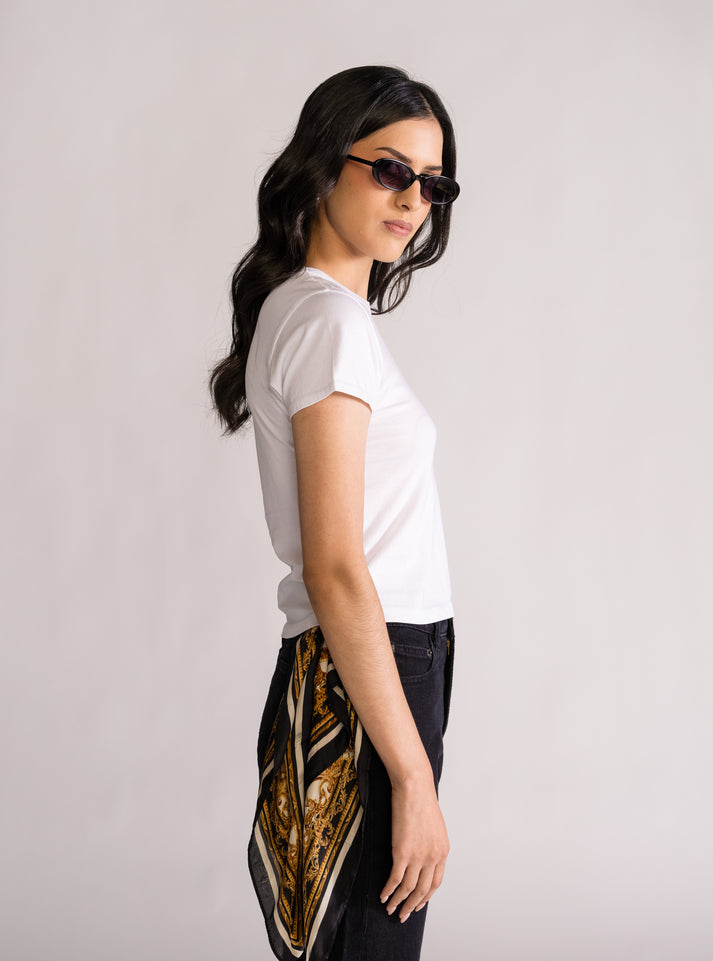 Kewpie Baby Playera, Blanco