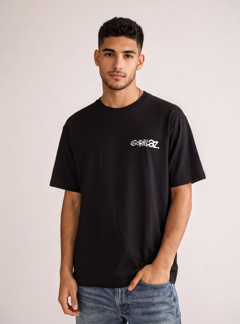 Gorillaz - Feel Good Inc. Playera, Negro