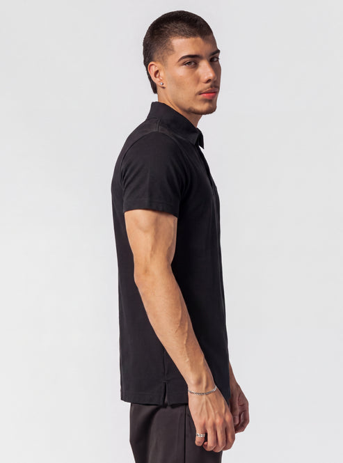 Zip It Polo, Negro