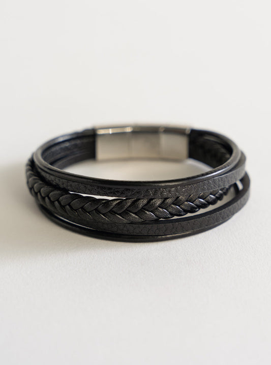 Multi Essentials Bracelet, Negro
