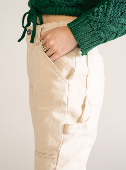 Crazy 4U Cargo Mom Jeans, Crudo