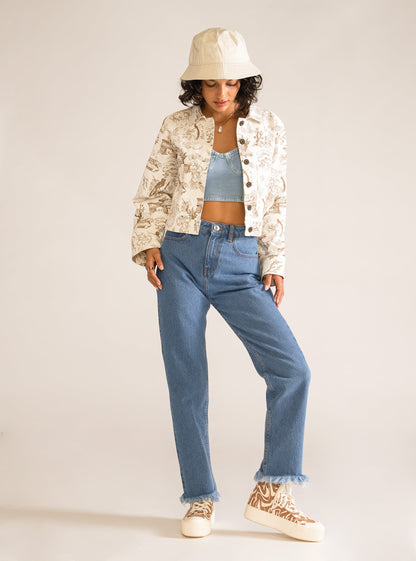 Cosmic Nature Jacket, Crema