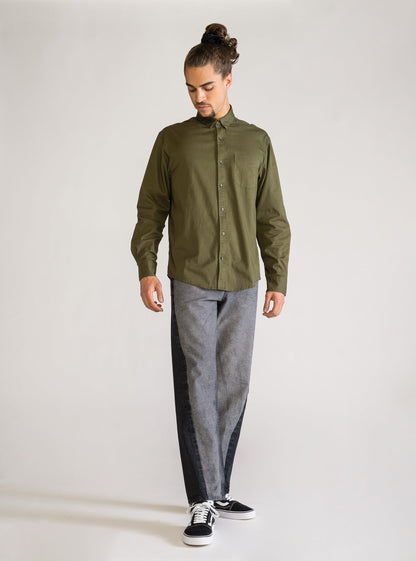 Deck The Halls Shirt, Verde Olivo