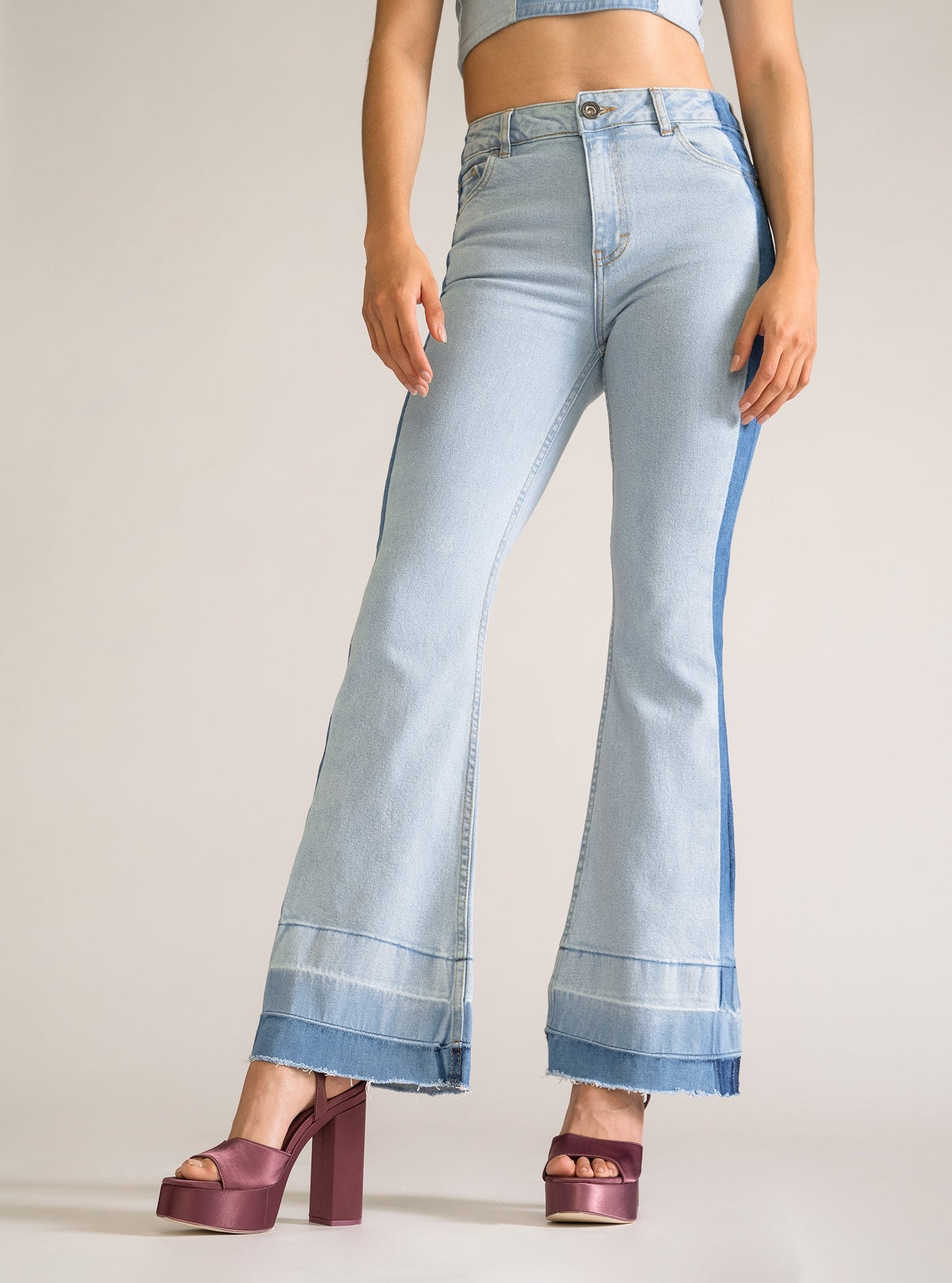 2001 Bell Bottom Jeans, Celeste