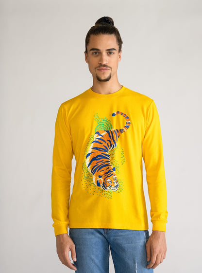 A Wild Life T-shirt, Amarillo Claro