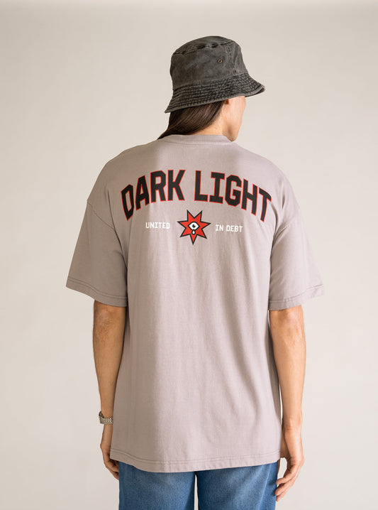 Dark Light T-Shirt, Gris Claro