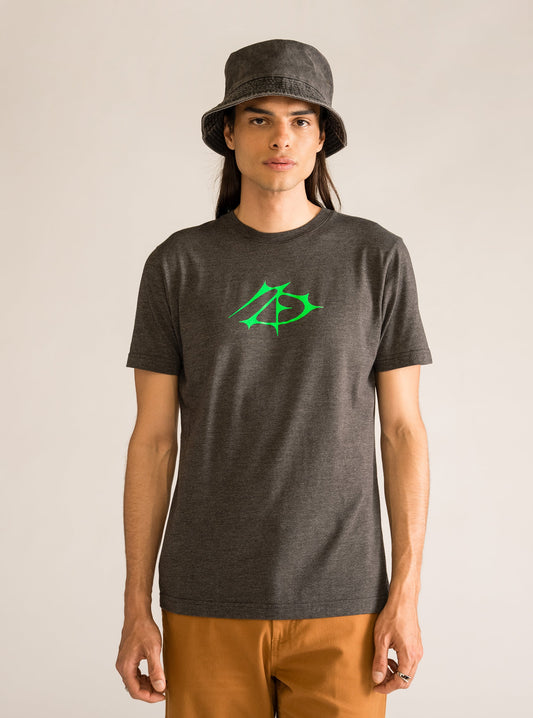 Abduction Regular T-shirt, Gris Obscuro