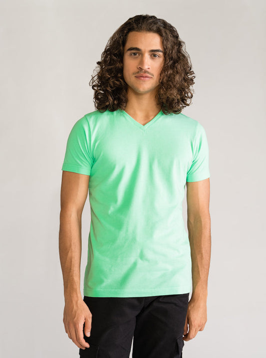 Everyday T-Shirt V, Verde Menta