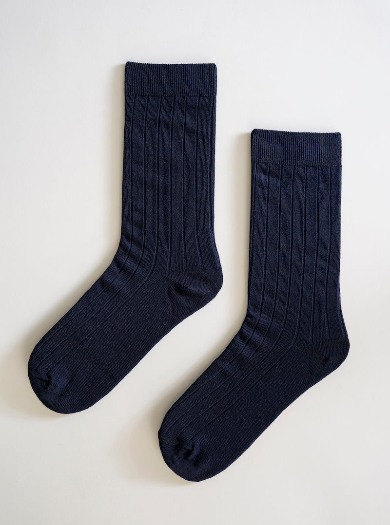 Classic Socks, Azul Obscuro