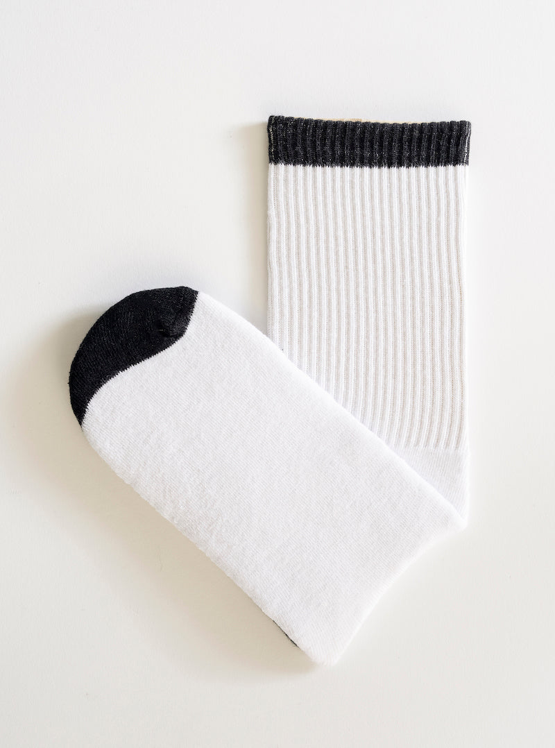 Basic Socks, Blanco