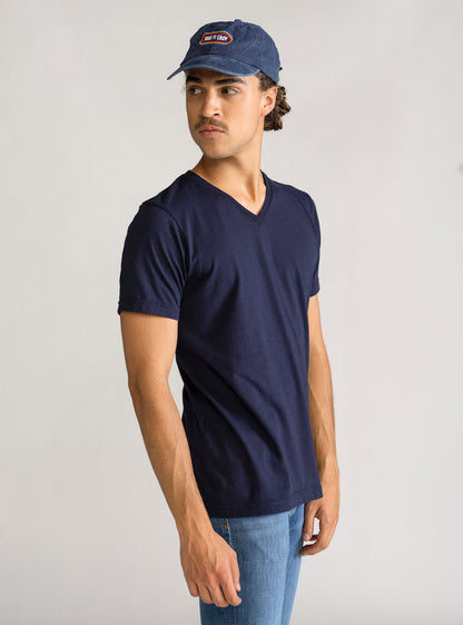 Everyday T-Shirt V, Azul Marino