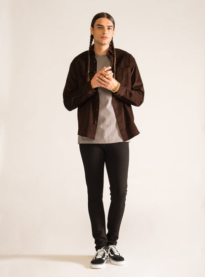 Dark Thoughts Skinny Jeans, Negro