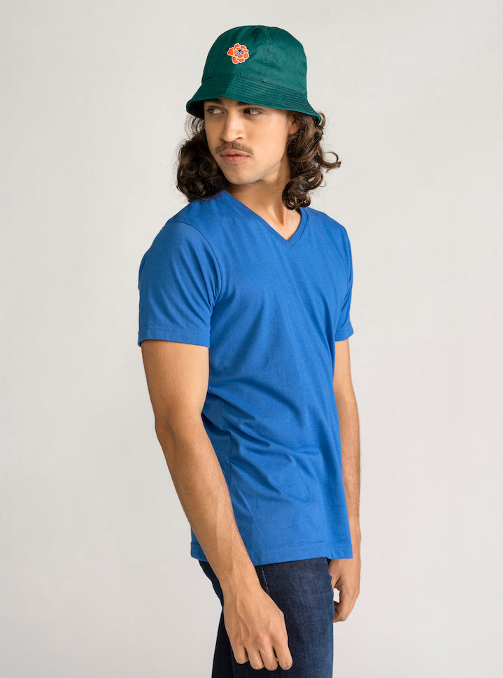 Everyday  T-Shirt V, Azul Claro