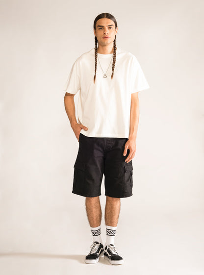 Groupie Love Short Sleeve Drop T-Shirt, Crudo