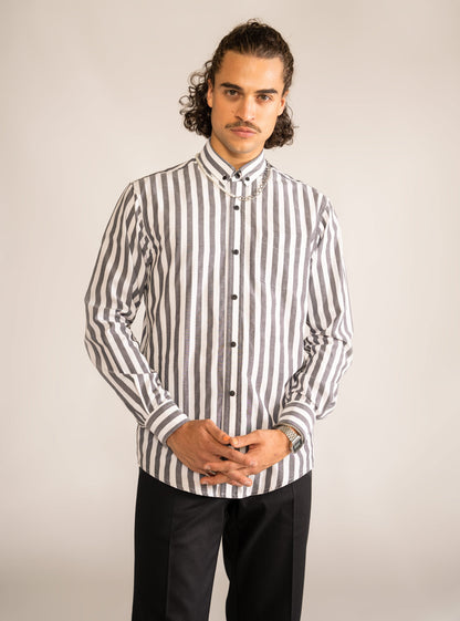 Royals Long Sleeve Shirt, Gris Obscuro