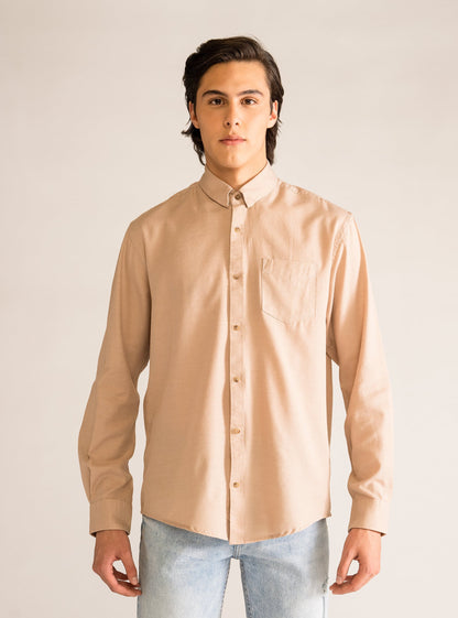 Alibi Long Sleeve Shirt, Kaky