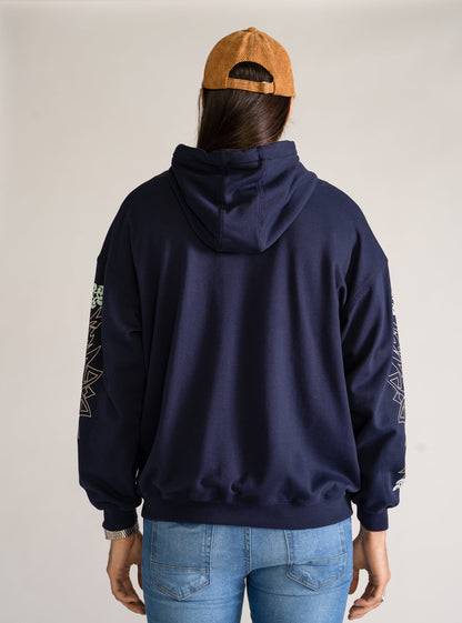 The Goth One Hoodie, Azul Obscuro