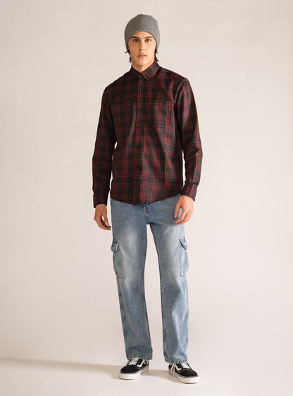 A Different Way Long Slevee Shirt, Corinto