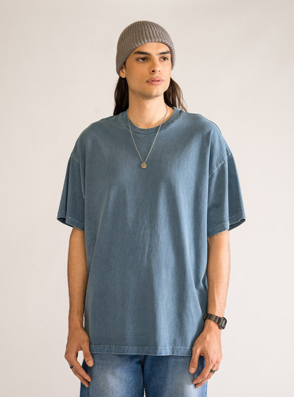 Midnight Kiss Oversize T-Shirt, Turquesa