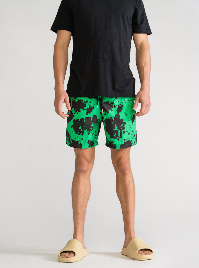 Summer Loving Swimming Shorts, Verde Claro