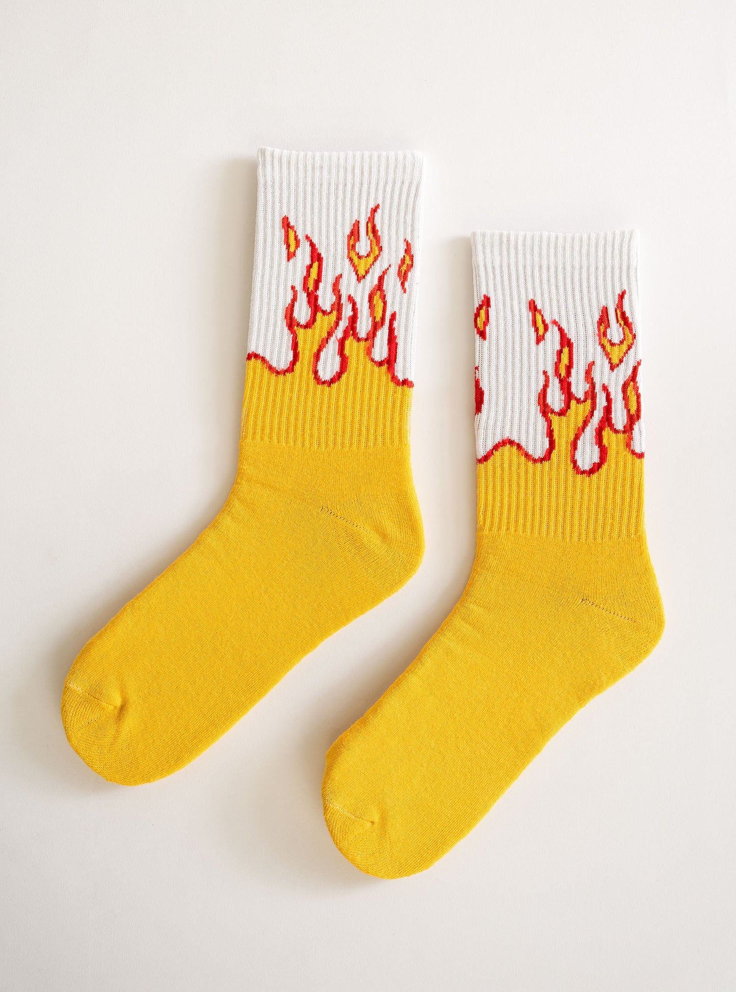 Future Self Socks, Amarillo Claro