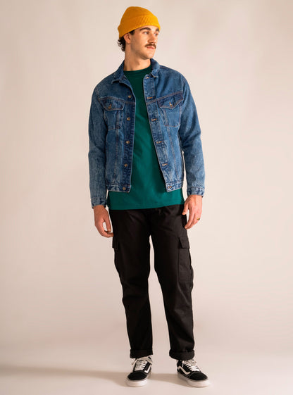 Lucozade Oversize T-Shirt, Verde Obscuro