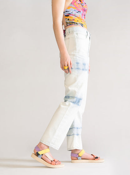 Stoner Babe Mom Jeans, Celeste