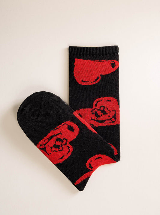 Loveliness Socks, Negro