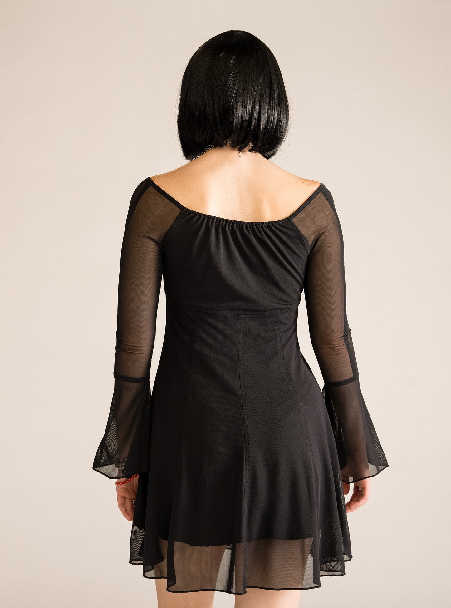 Witchy Girl Dress, Negro