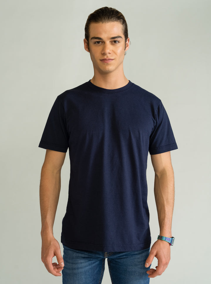 Back To Basics T-Shirt, Azul Marino