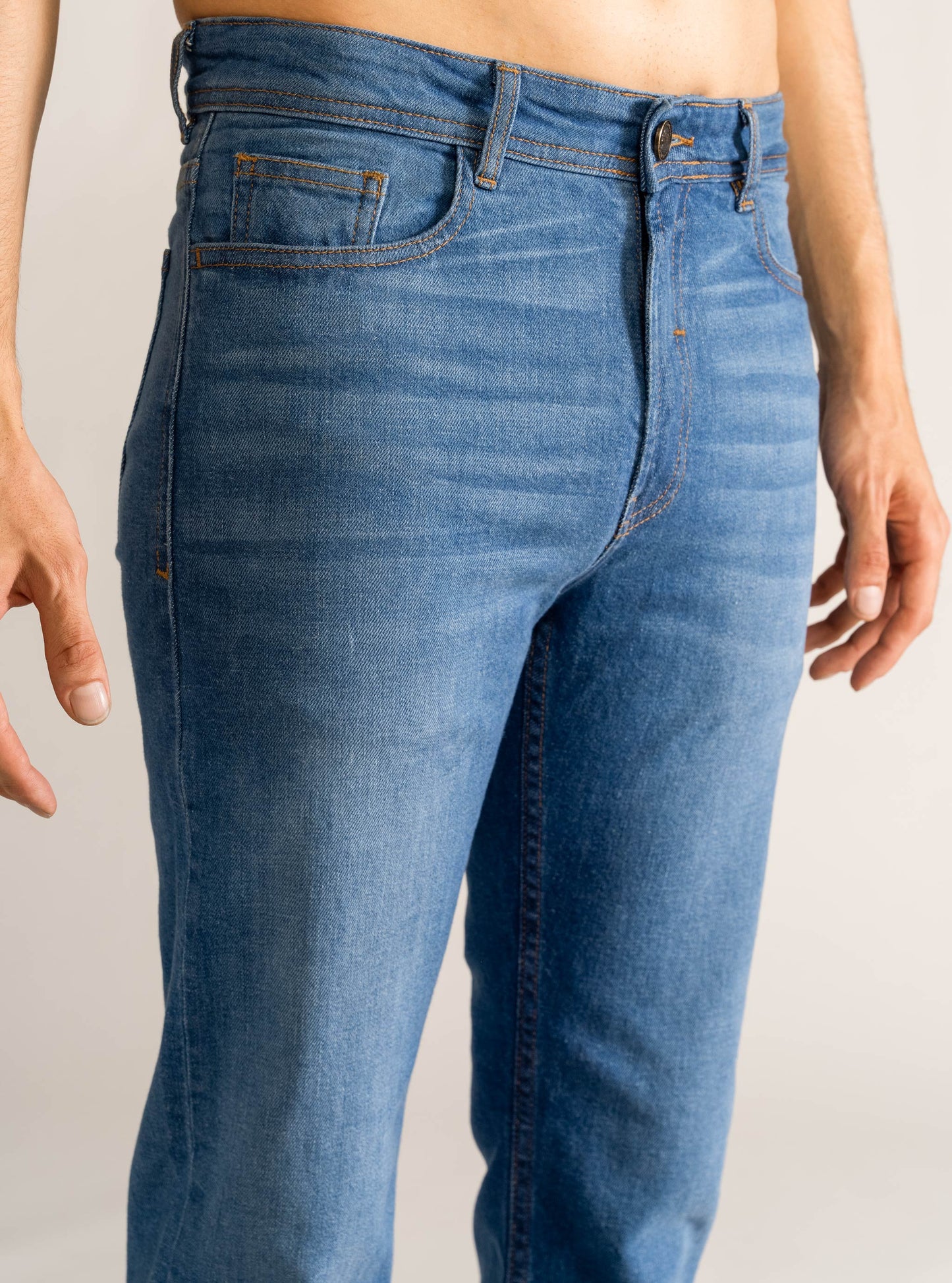 Mysterious Ways Slim Jeans, Celeste