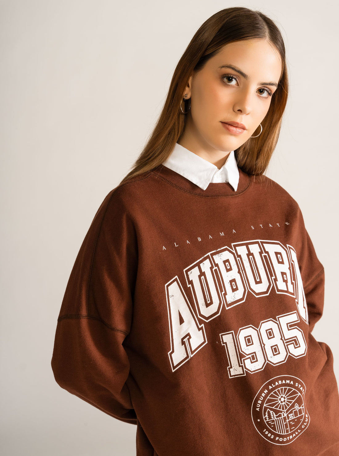 Auburn 1985 Sweater, Cocoa