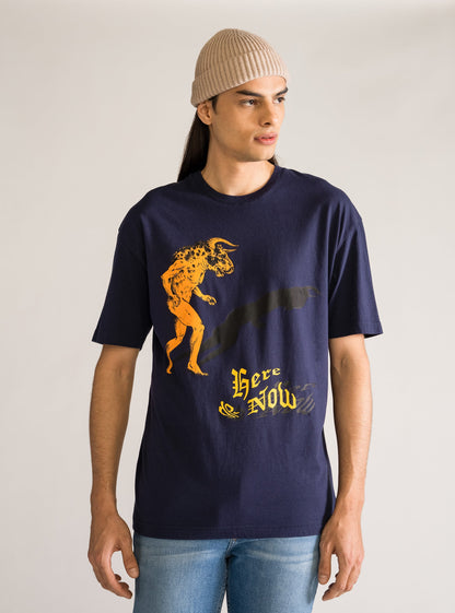 Ancient Cults T-Shirt, Azul Marino
