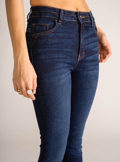 Popular Skinny Jeans, Azul Obscuro