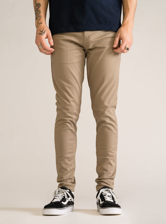 The Classic Skinny Pants, Gris Claro