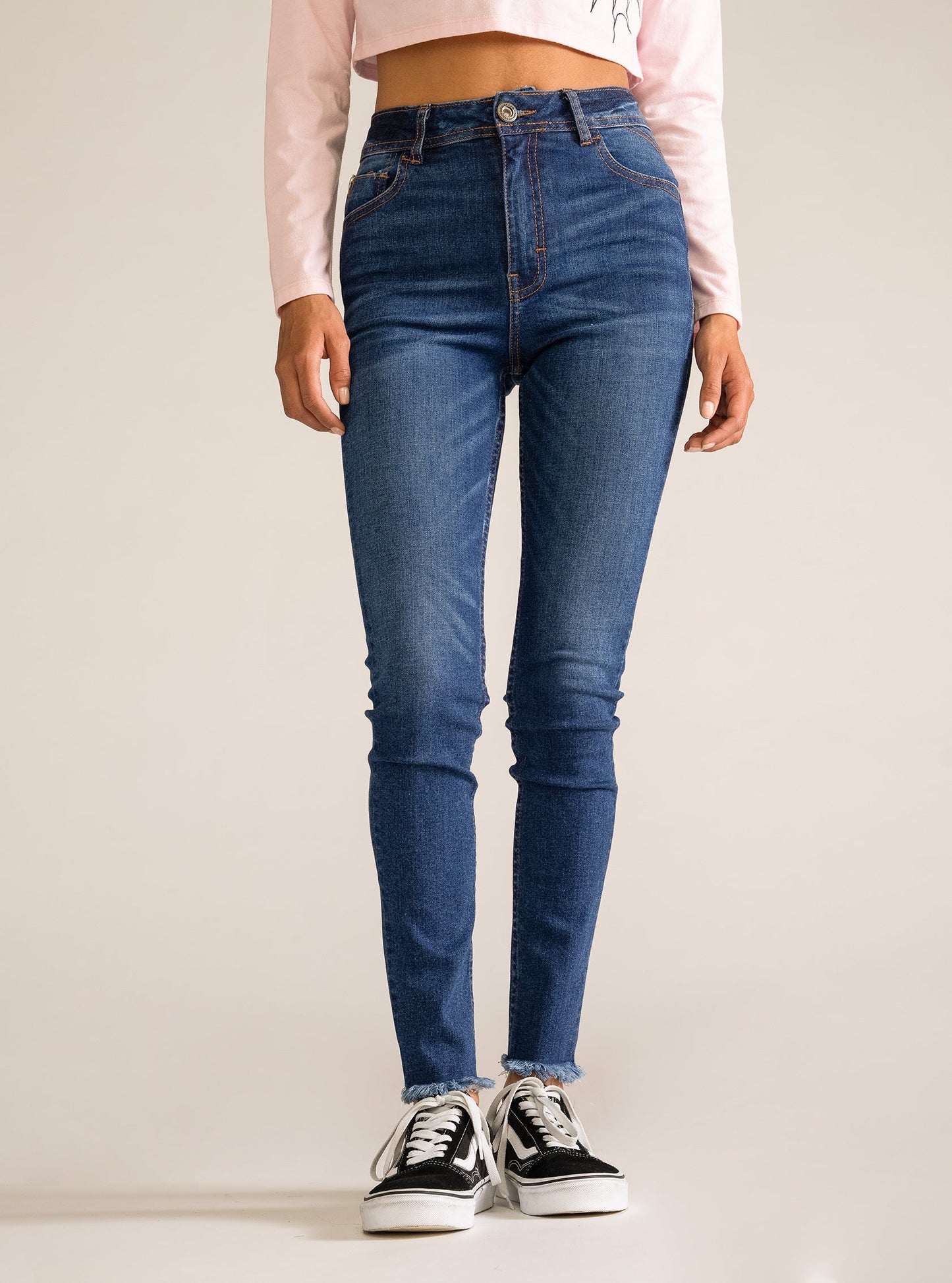 Keri Skinny Jeans, Azul Obscuro