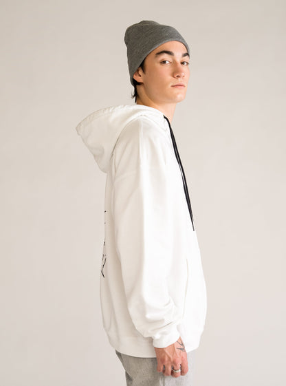 If You Missed Me Hoodie, Blanco