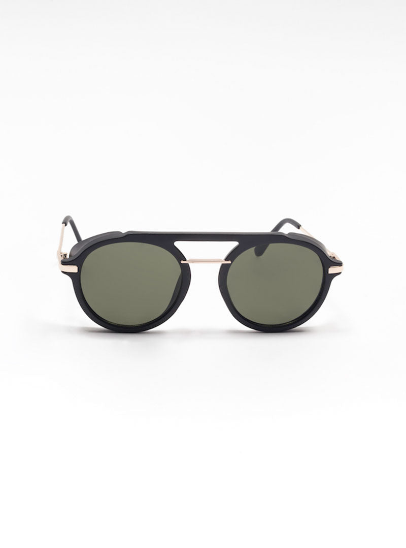 Rolling Down The Hills Sunglasses, Verde Obscuro