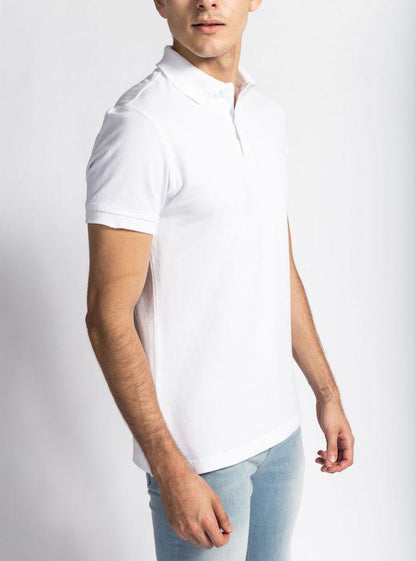 With or Without You Polo Shirt, Blanco